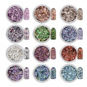 Mixed Metal fLAKES 12 pcs Mixed Metal fLAKES 12 pcs
